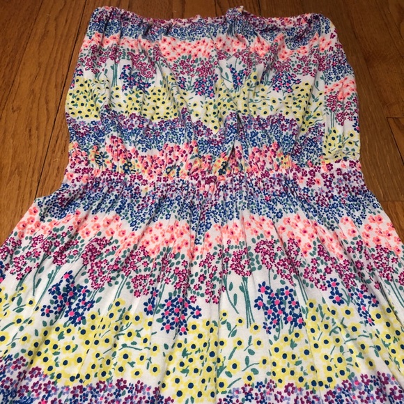 STRAPLESS FLORAL SUNDRESS - Picture 2 of 4